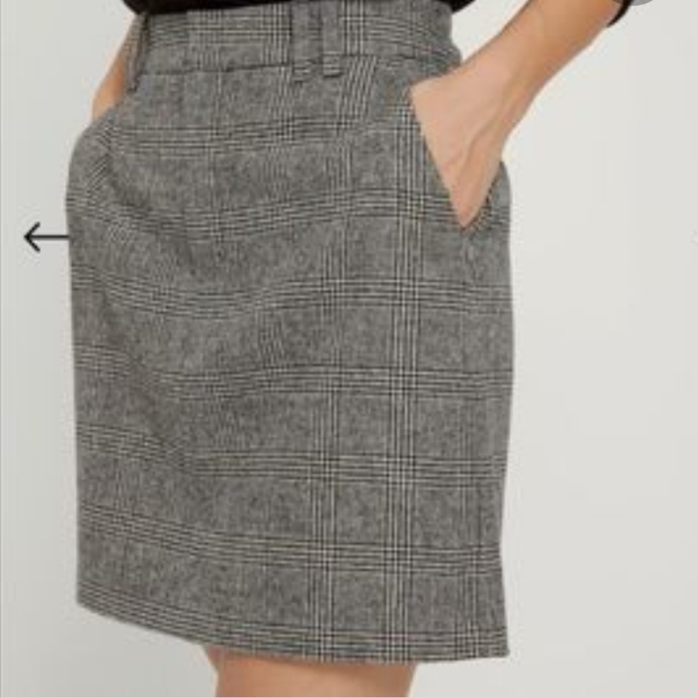 Frank & Oak wool skirt in EUC